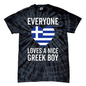 Greece Flag Everyone Loves A Nice Greek Tie-Dye T-Shirt