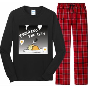 Gudetama Fried Egg The 13th Halloween Long Sleeve Pajama Set