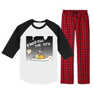 Gudetama Fried Egg The 13th Halloween Raglan Sleeve Pajama Set