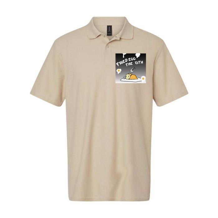 Gudetama Fried Egg The 13th Halloween Softstyle Adult Sport Polo