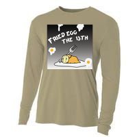 Gudetama Fried Egg The 13th Halloween Cooling Performance Long Sleeve Crew