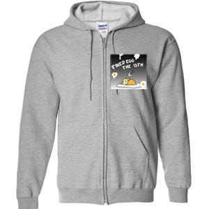 Gudetama Fried Egg The 13th Halloween Full Zip Hoodie