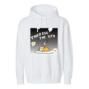 Gudetama Fried Egg The 13th Halloween Garment-Dyed Fleece Hoodie