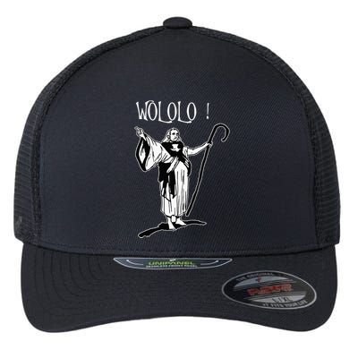 Geek For Empire Game Fans Monk Age Wololo Flexfit Unipanel Trucker Cap