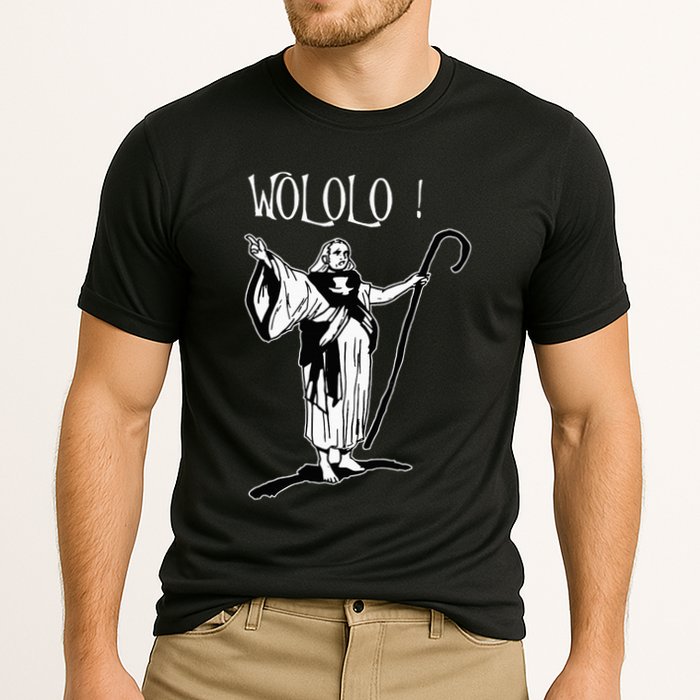 Geek For Empire Game Fans Monk Age Wololo Cooling Performance Crew T-Shirt