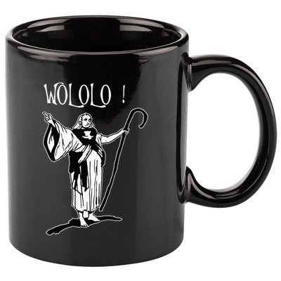 Geek For Empire Game Fans Monk Age Wololo 11oz C Handle Ceramic Mug