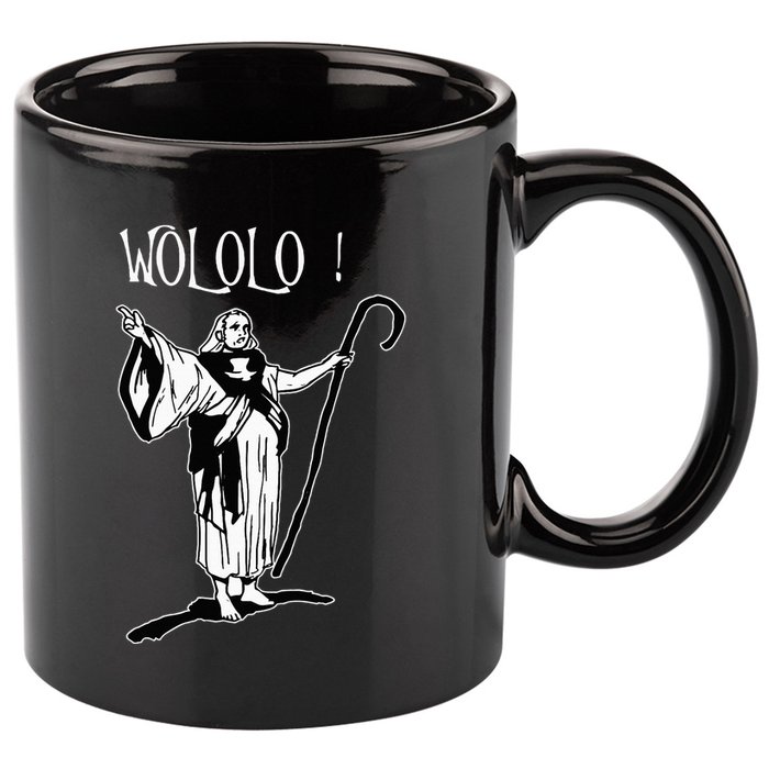 Geek For Empire Game Fans Monk Age Wololo 11oz C Handle Ceramic Mug