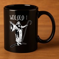 Geek For Empire Game Fans Monk Age Wololo 11oz C Handle Ceramic Mug