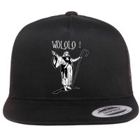 Geek For Empire Game Fans Monk Age Wololo Flat Bill Trucker Hat