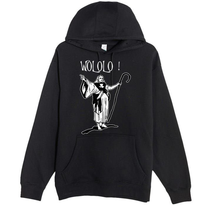 Geek For Empire Game Fans Monk Age Wololo Premium Pullover Hoodie
