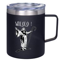 Geek For Empire Game Fans Monk Age Wololo 12oz Stainless Steel Coffee Mug