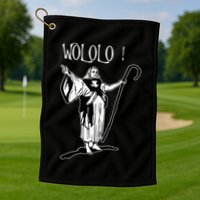 Geek For Empire Game Fans Monk Age Wololo Golf Towel