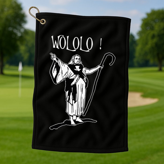 Geek For Empire Game Fans Monk Age Wololo Golf Towel