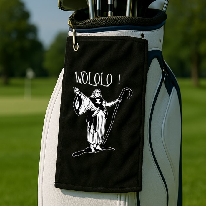 Geek For Empire Game Fans Monk Age Wololo Golf Towel