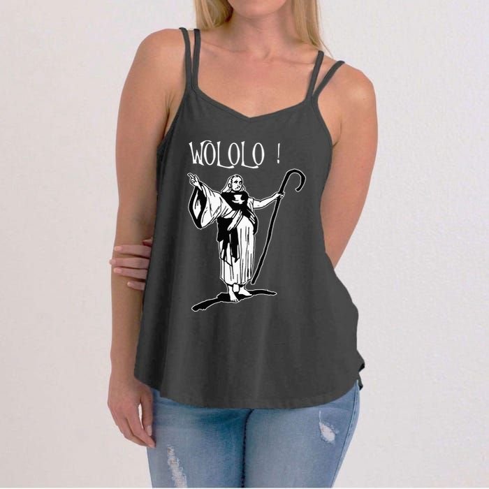 Geek For Empire Game Fans Monk Age Wololo Women's Strappy Tank