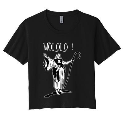 Geek For Empire Game Fans Monk Age Wololo Crop Top