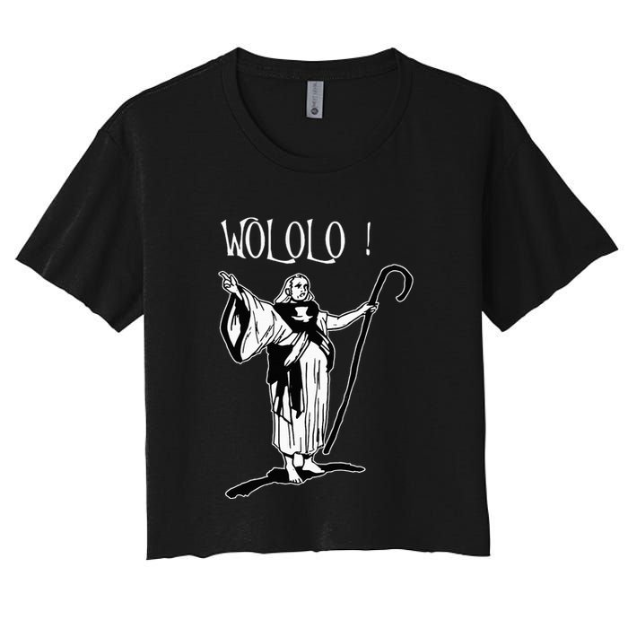 Geek For Empire Game Fans Monk Age Wololo Crop Top