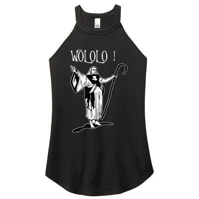 Geek For Empire Game Fans Monk Age Wololo Women's Perfect Tri Rocker Tank