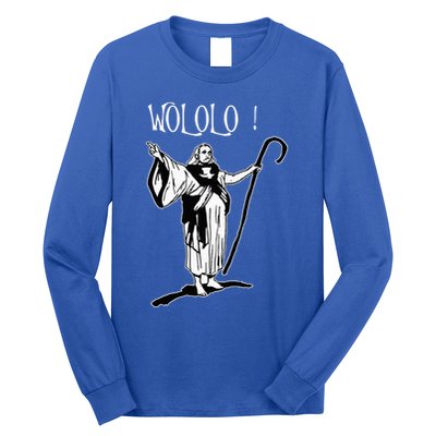 Geek For Empire Game Fans Monk Age Wololo Long Sleeve Shirt