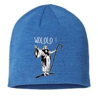 Geek For Empire Game Fans Monk Age Wololo Sustainable Beanie