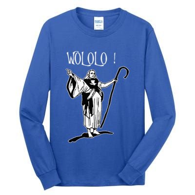 Geek For Empire Game Fans Monk Age Wololo Tall Long Sleeve T-Shirt