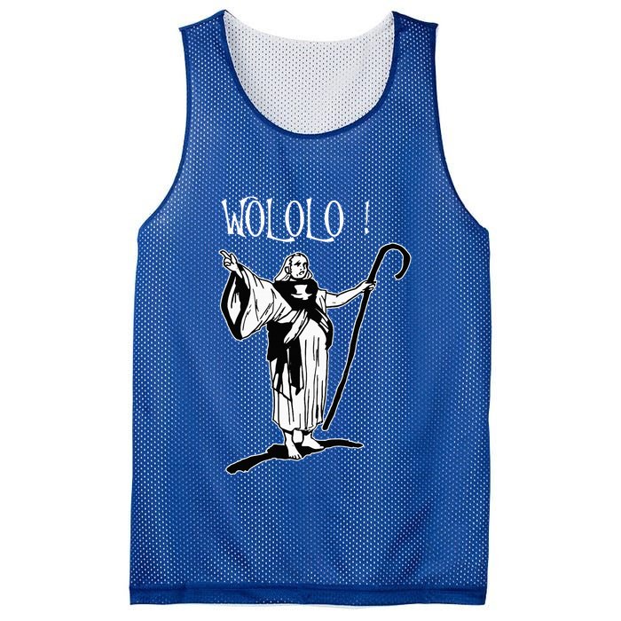 Geek For Empire Game Fans Monk Age Wololo Mesh Reversible Basketball Jersey Tank