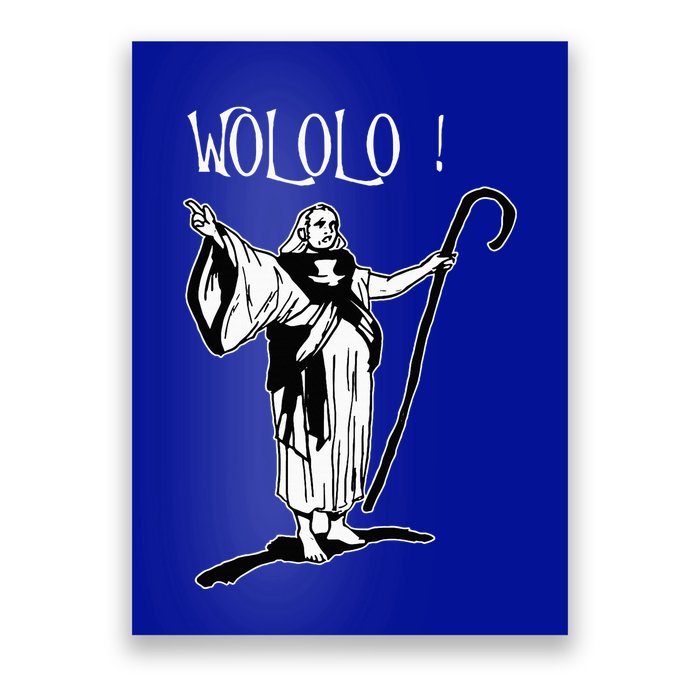 Geek For Empire Game Fans Monk Age Wololo Poster