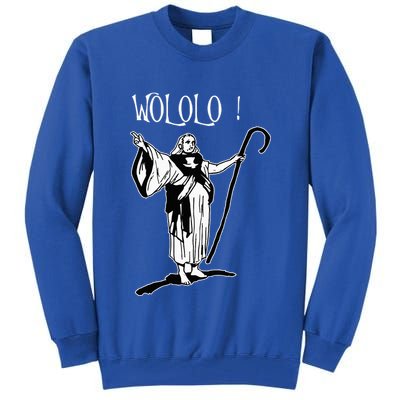 Geek For Empire Game Fans Monk Age Wololo Tall Sweatshirt