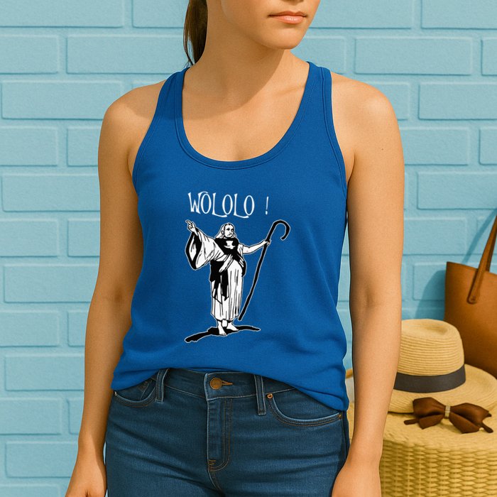 Geek For Empire Game Fans Monk Age Wololo Womens Tank Top