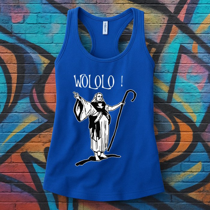 Geek For Empire Game Fans Monk Age Wololo Womens Tank Top