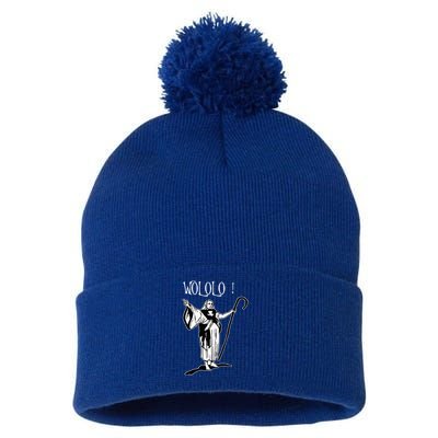Geek For Empire Game Fans Monk Age Wololo Pom Pom 12in Knit Beanie