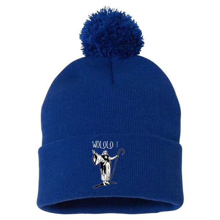 Geek For Empire Game Fans Monk Age Wololo Pom Pom 12in Knit Beanie