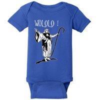 Geek For Empire Game Fans Monk Age Wololo Baby Bodysuit