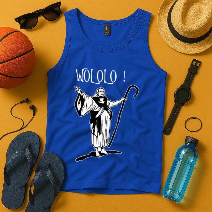Geek For Empire Game Fans Monk Age Wololo Tank Top