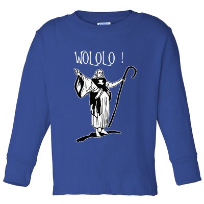 Geek For Empire Game Fans Monk Age Wololo Toddler Long Sleeve Shirt