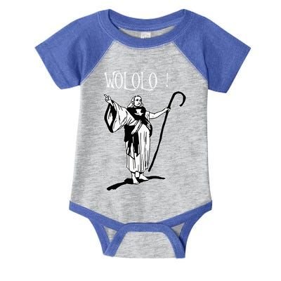 Geek For Empire Game Fans Monk Age Wololo Infant Baby Jersey Bodysuit