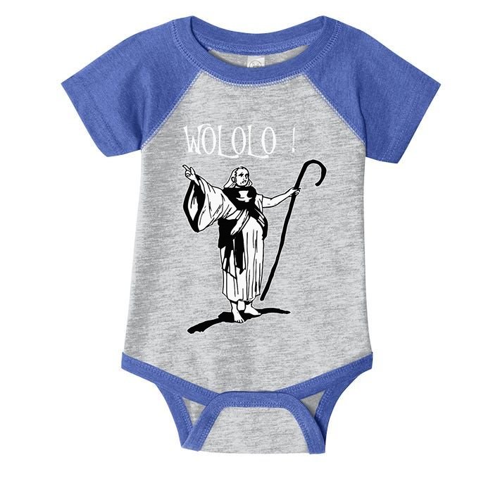 Geek For Empire Game Fans Monk Age Wololo Infant Baby Jersey Bodysuit