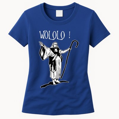 Geek For Empire Game Fans Monk Age Wololo Womens T-Shirt