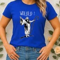 Geek For Empire Game Fans Monk Age Wololo Womens T-Shirt