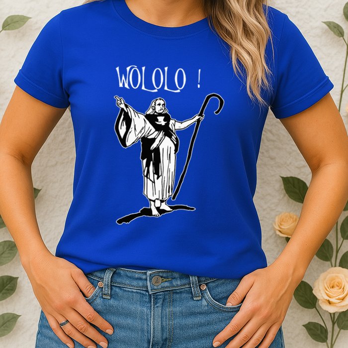 Geek For Empire Game Fans Monk Age Wololo Womens T-Shirt