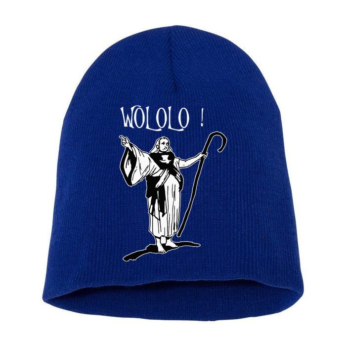 Geek For Empire Game Fans Monk Age Wololo Short Acrylic Beanie