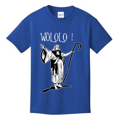 Geek For Empire Game Fans Monk Age Wololo Kids T-Shirt