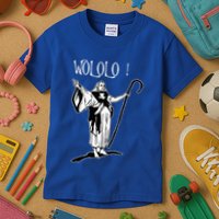 Geek For Empire Game Fans Monk Age Wololo Kids T-Shirt