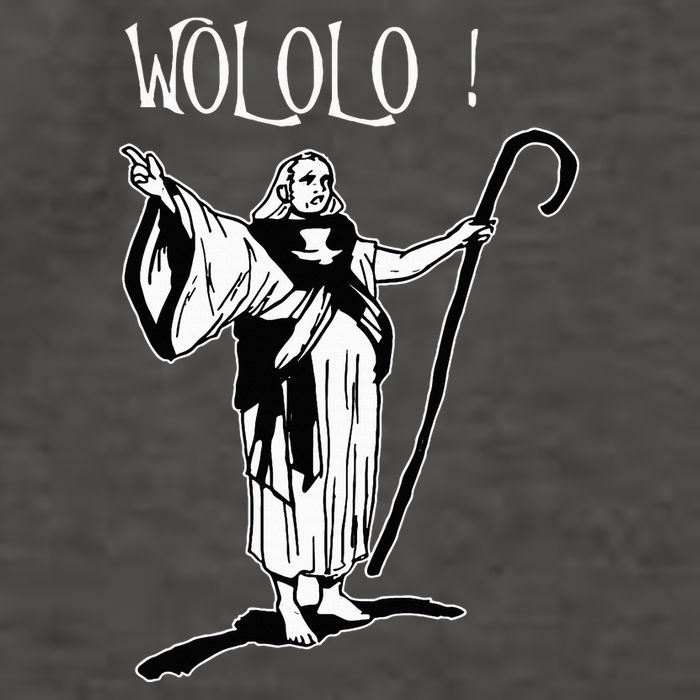 Geek For Empire Game Fans Monk Age Wololo Vector Backpack