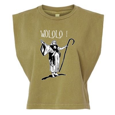 Geek For Empire Game Fans Monk Age Wololo Garment-Dyed Women's Muscle Tee