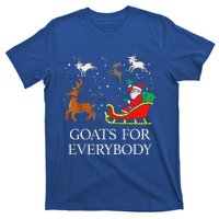 Goats For Everybody Christmas Goat Funny Xmas T-Shirt