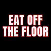 Georgia Football Eat Off The Floor Drawstring Bag