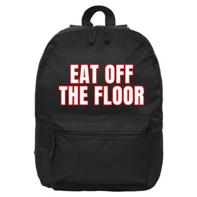 Georgia Football Eat Off The Floor 16 in Basic Backpack