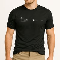 Graphic Fly Fishing Hook Line Fish Bonefish Cooling Performance Crew T-Shirt