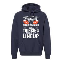 Goalkeeper Fantasy Football Rugby Goalkeeper League Goalie Premium Hoodie